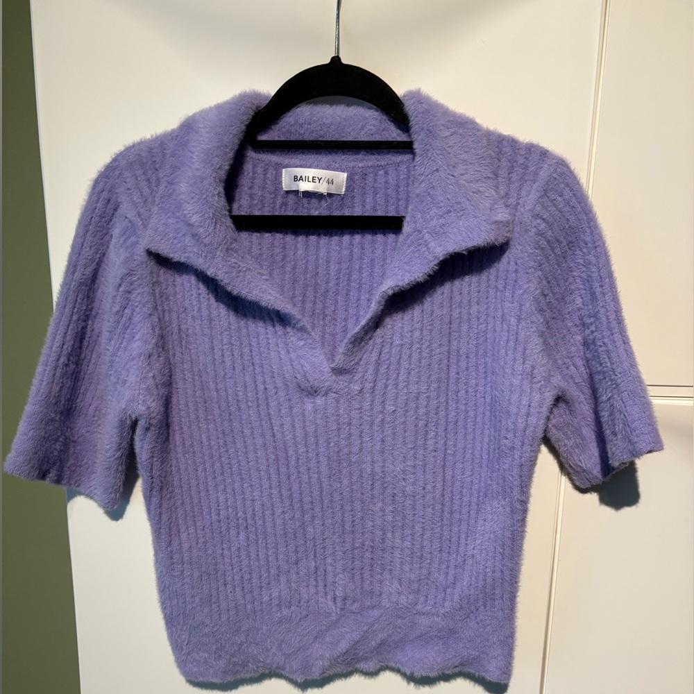 Bailey 44 Soft Purple Knit Top